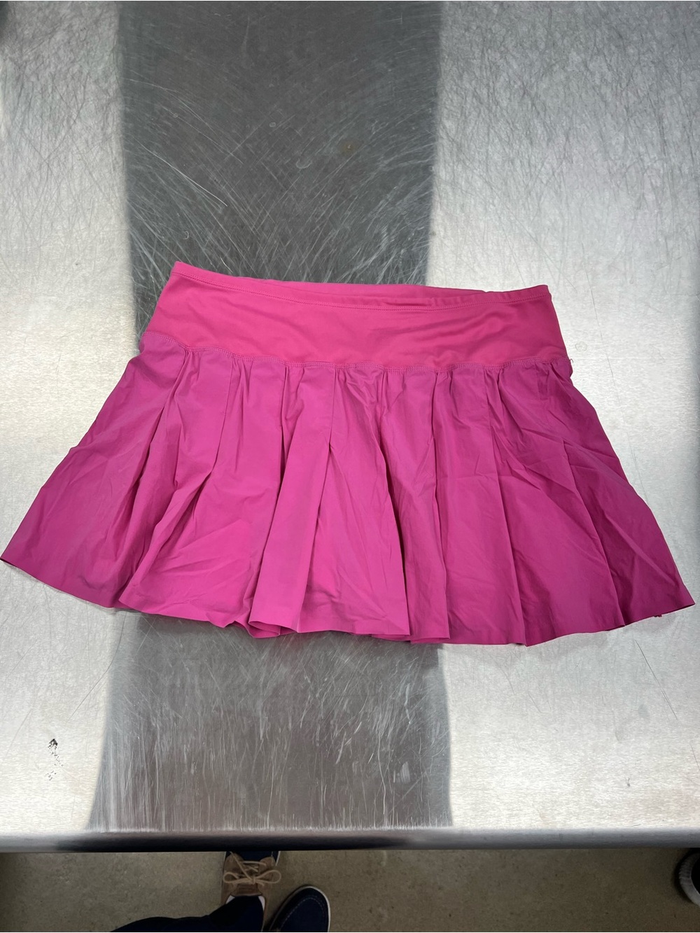 JoyLab Fuchsia Pleated Skater Skirt
